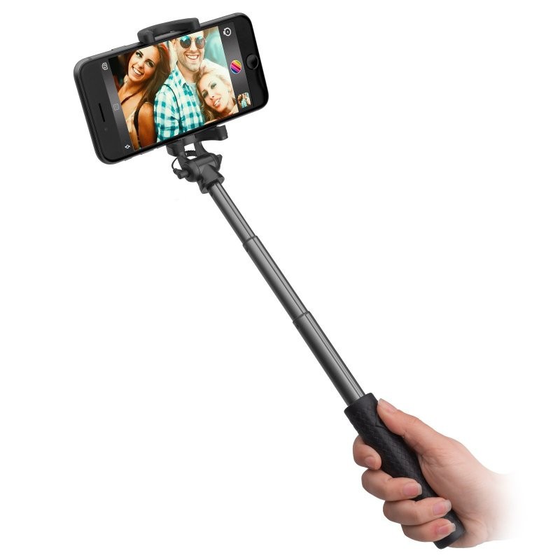 Perche à selfie universelle avec lumière pour smartphone