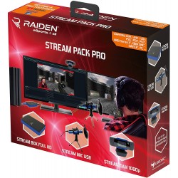 Pack Gamer accessoires 5 en 1 - Raiden - PC