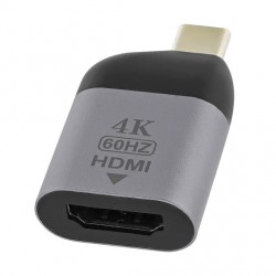 Adaptateur USB-C vers HDMI 4k - TNB iClick - gris foncé